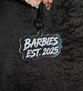 BARBZ BLACK KEYCHAIN
