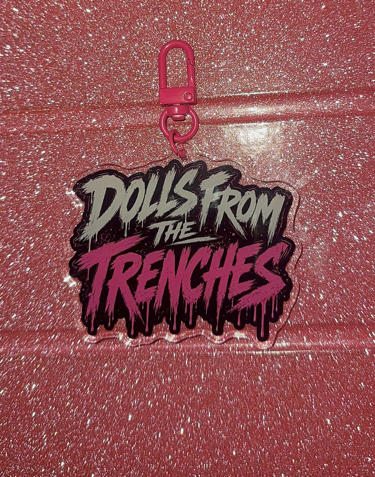 DOLLS FROM THE TRENCHES KEYCHAIN